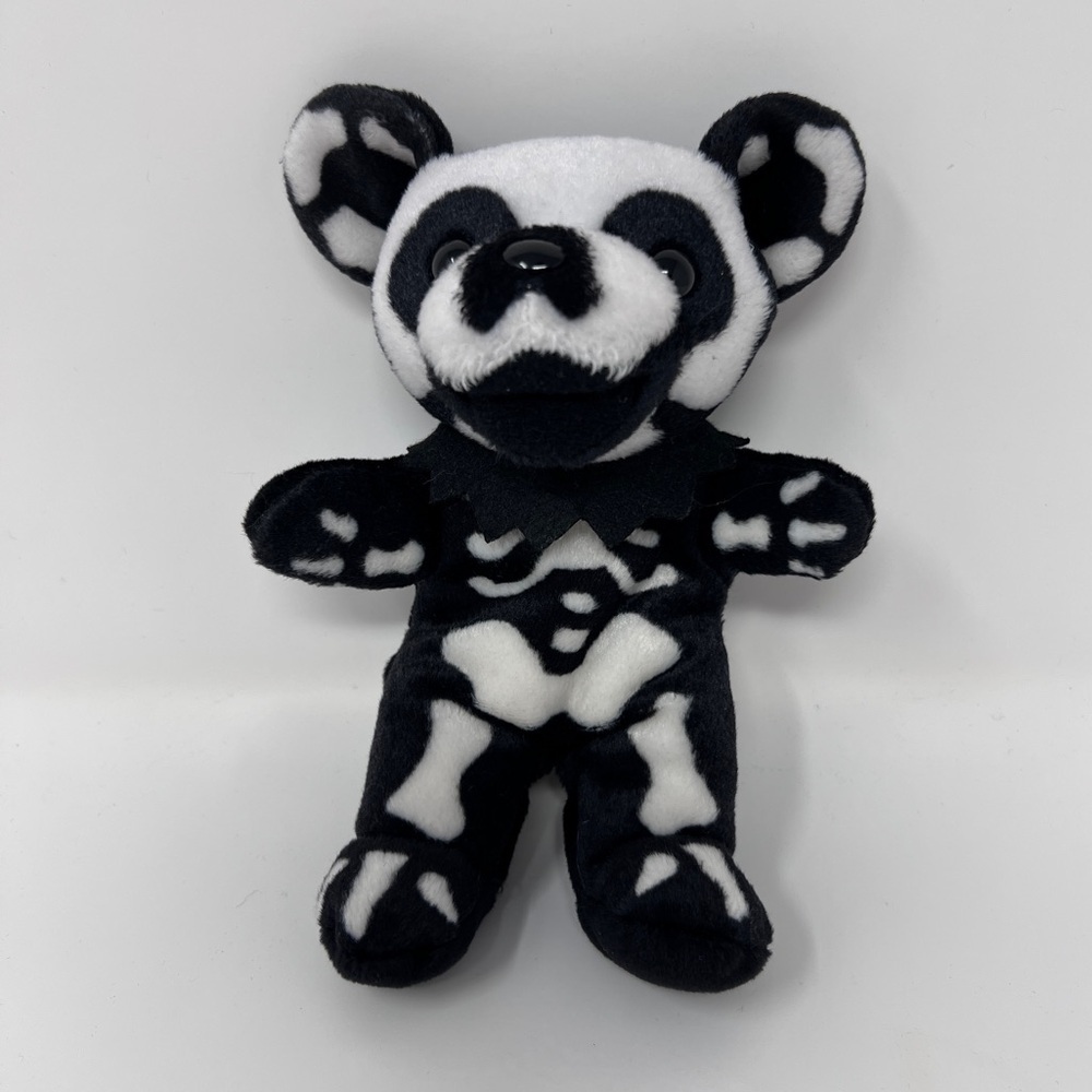 NWOT Crazy Fingers Grateful Dead Liquid Blue Beanie Bear
